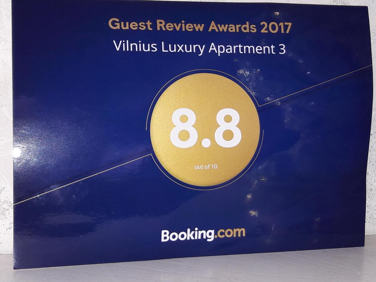 Vilnius Luxury Apartment 3 Exteriör bild